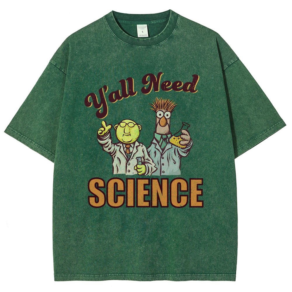 Y'all Need Science Vintage Distressed T-shirt