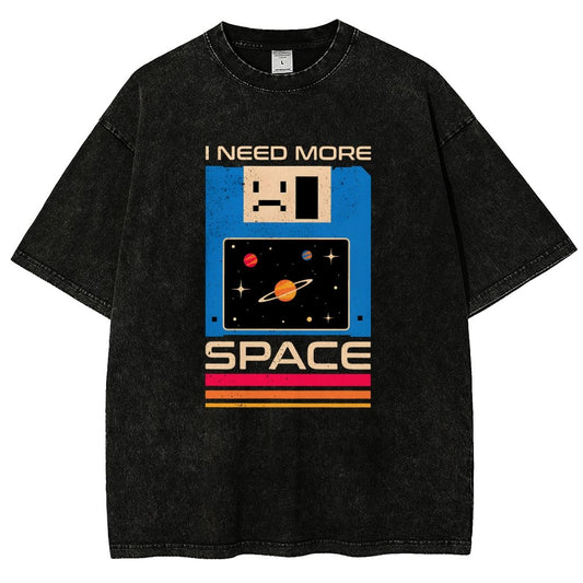 I Need More Space Vintage Distressed T-shirt