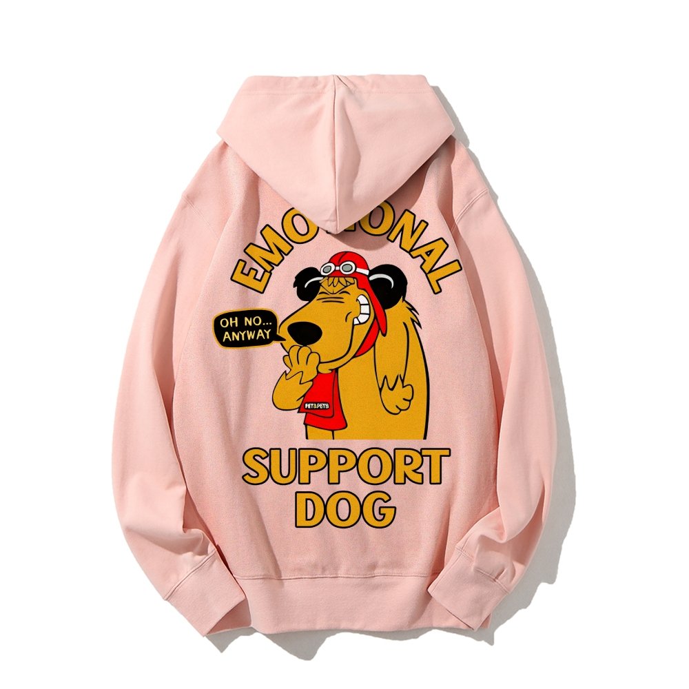 Support Or Not? Printed Back Unisex Cotton Hoodie