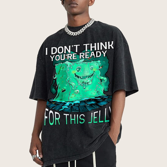 Gelatinous Cube Vintage Distressed T-shirt