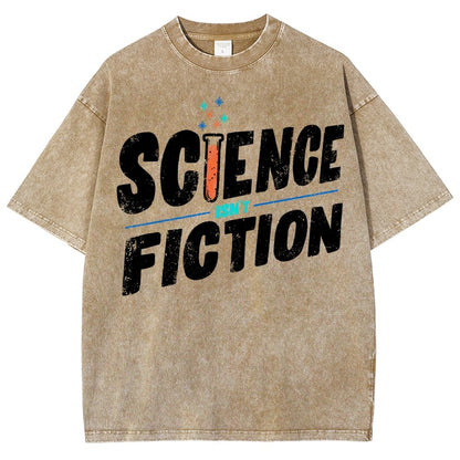 Science Isn’t Fiction Vintage Distressed T-shirt