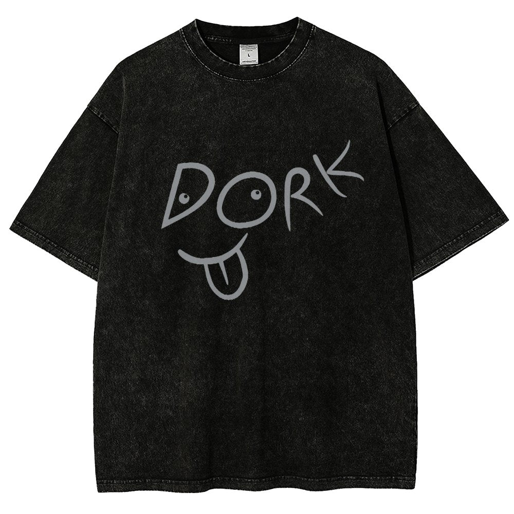Go Dork Vintage Distressed T-shirt