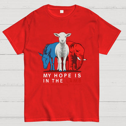 My Hope Is In The Lamb Sarcasm Geek T-Shirt