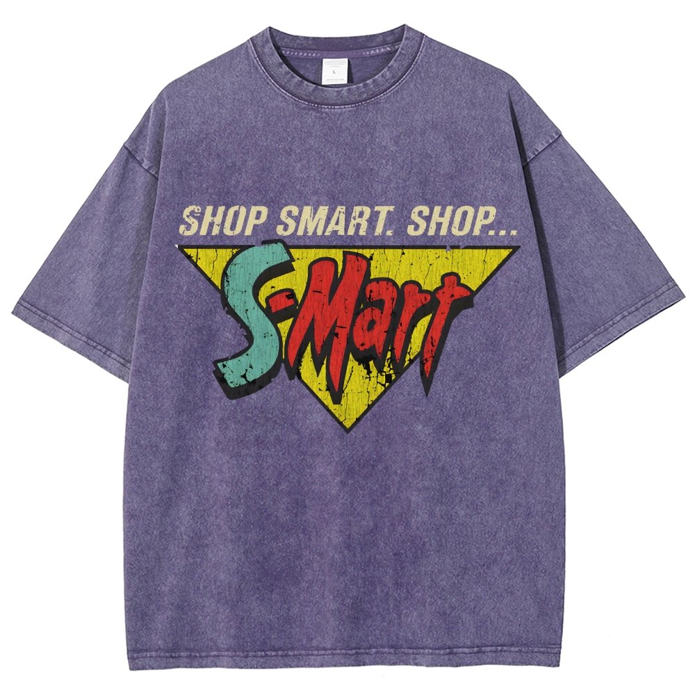 Shop Smart. Shop SmartMart! Vintage Distressed T-shirt