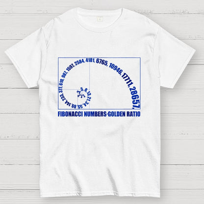 Fibonacci Numbers Golden Ratio Geek T-Shirt