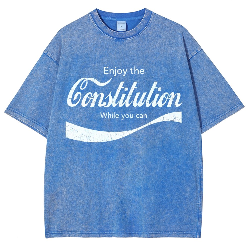 Constitution Cola Vintage Distressed T-shirt