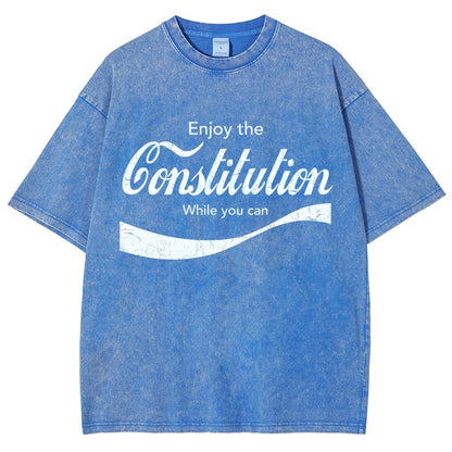 Constitution Cola Vintage Distressed T-shirt