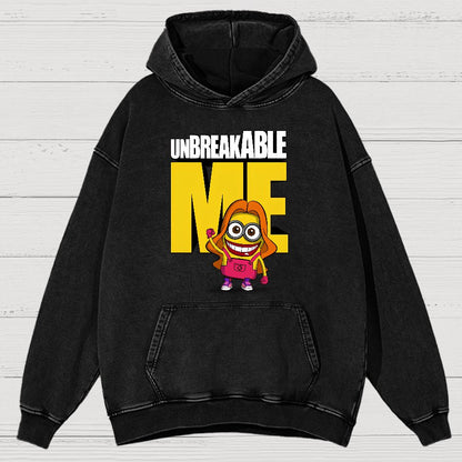 The Indestructible Me Vintage Distressed Hoodie
