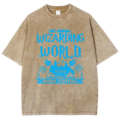 Wizards & Witches Music Festival Vintage Distressed T-shirt