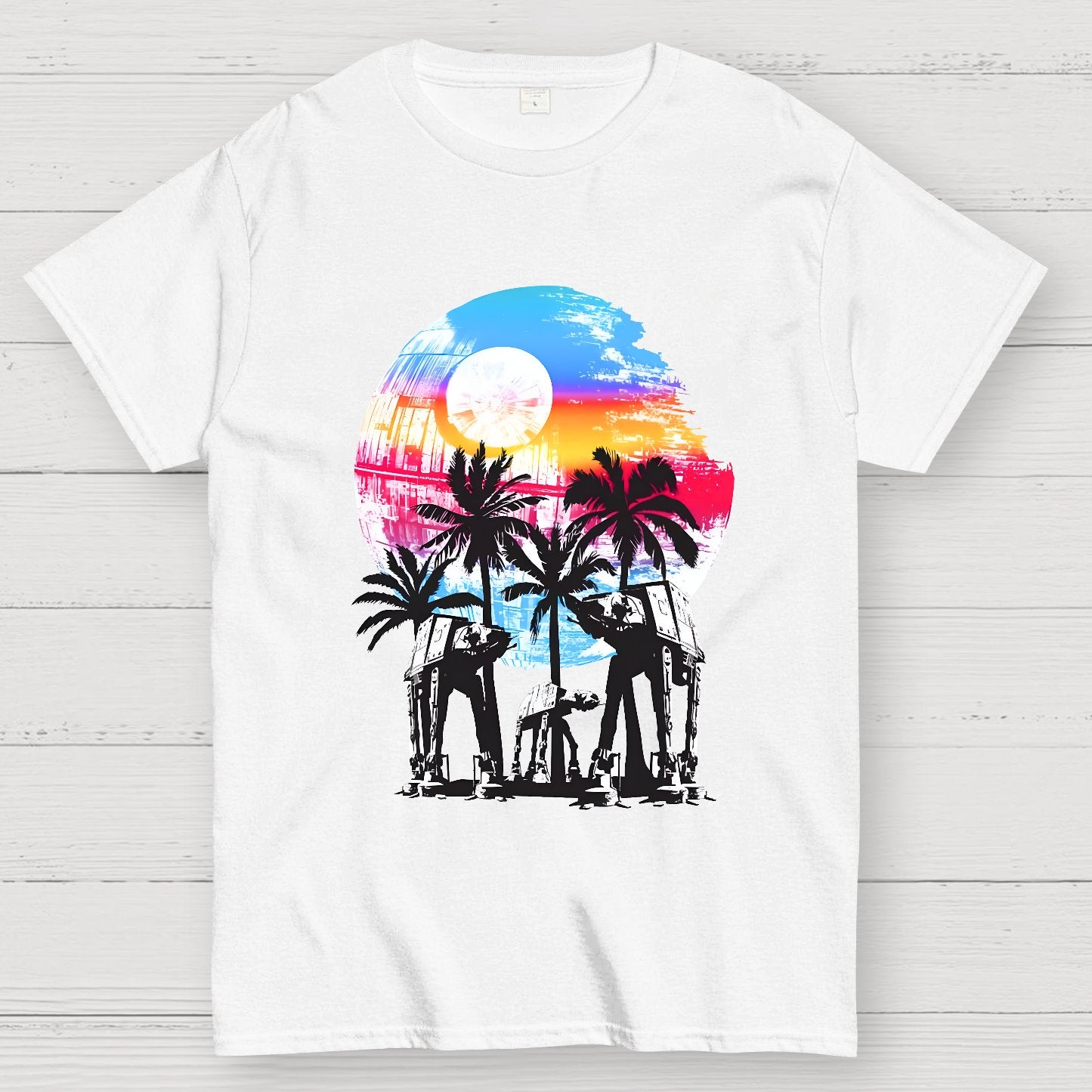 Robot Summer Assault Geek T-Shirt