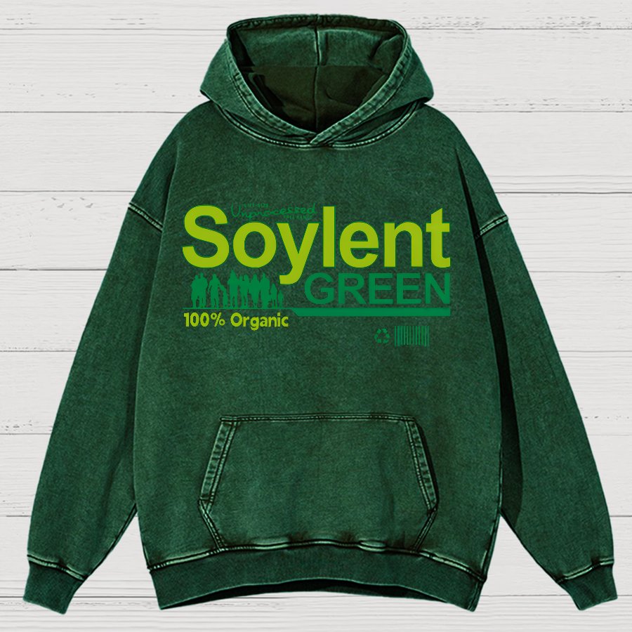 Soylent Green Vintage Distressed Hoodie