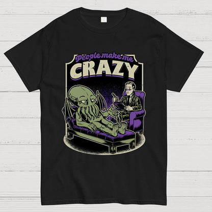 Lovecraft Cthulhu Therapy Geek T-Shirt