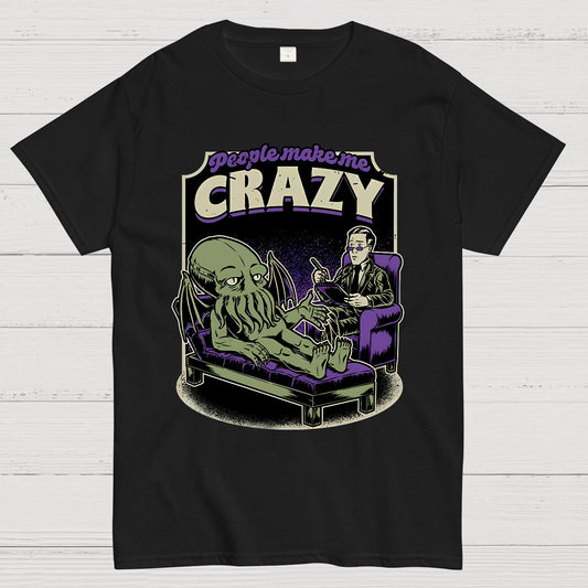 Lovecraft Cthulhu Therapy Geek T-Shirt