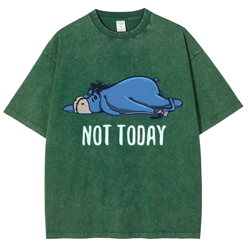 Not Today Vintage Distressed T-shirt