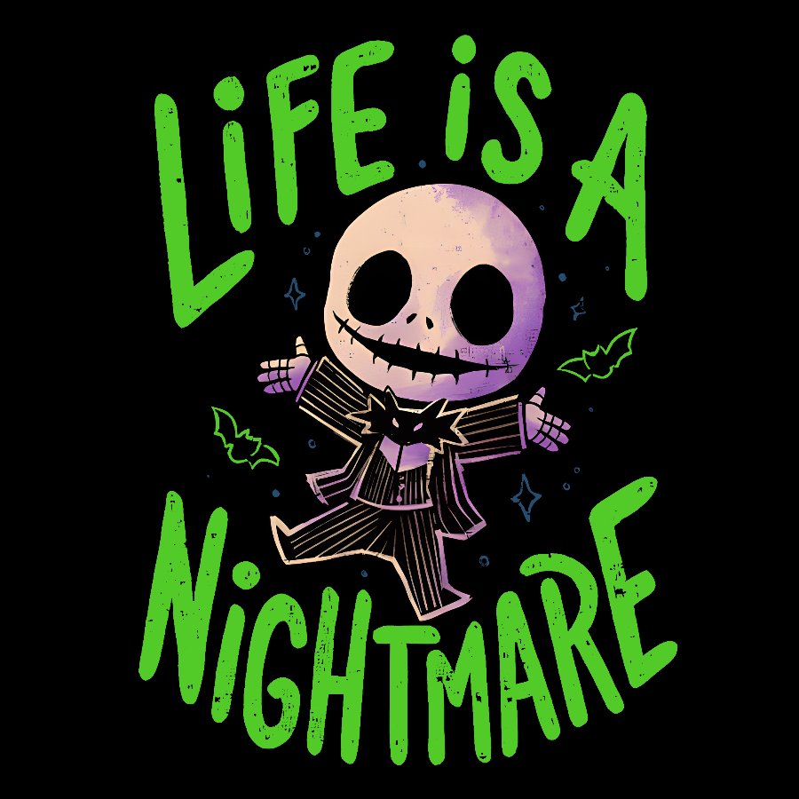 Life is a Nightmare Geek T-Shirt
