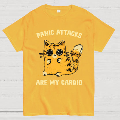 Panic Attacks Are My Cardio Geek T-Shirt