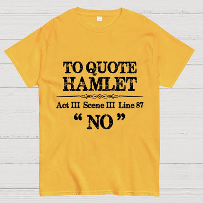 Sarcastic Acting Quotes Geek T-Shirt