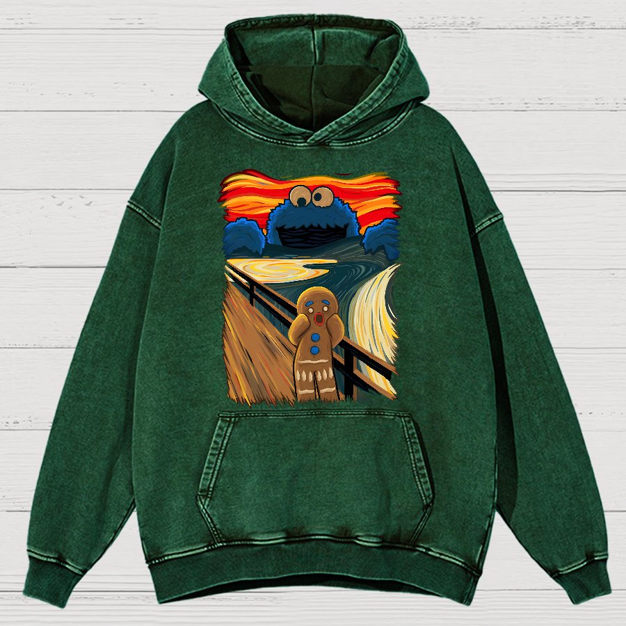 The Cookie Muncher Vintage Distressed Hoodie