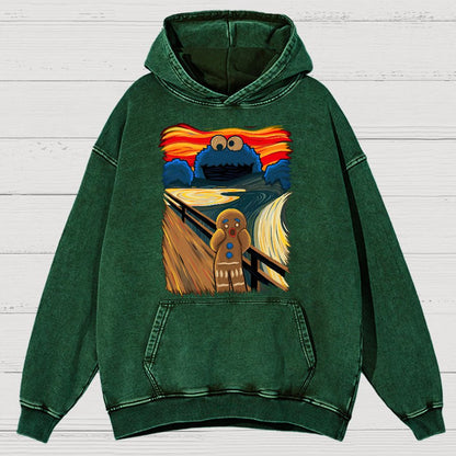 The Cookie Muncher Vintage Distressed Hoodie