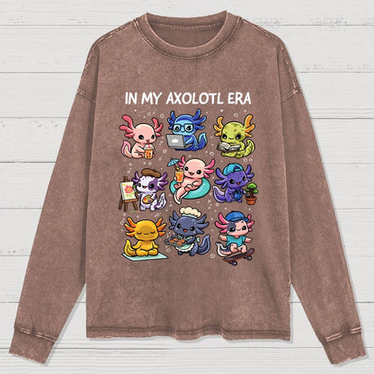 In My Axolotl Era Washed Long Sleeve Tee