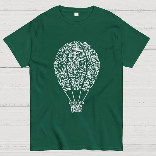 Born to Wander Geek T-Shirt
