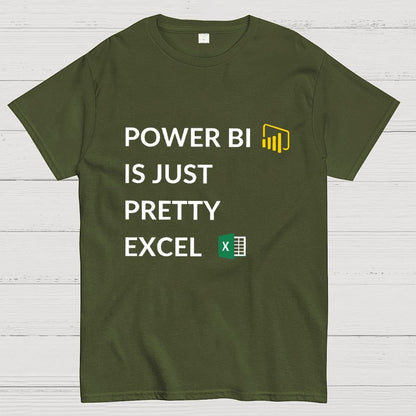 Excel VS Power BI Unisex Geek T-Shirt
