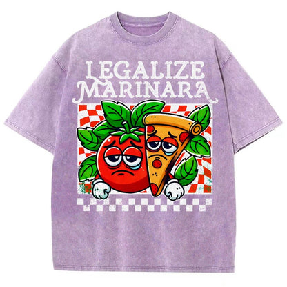 Legalize Marinara Vintage Distressed T-shirt