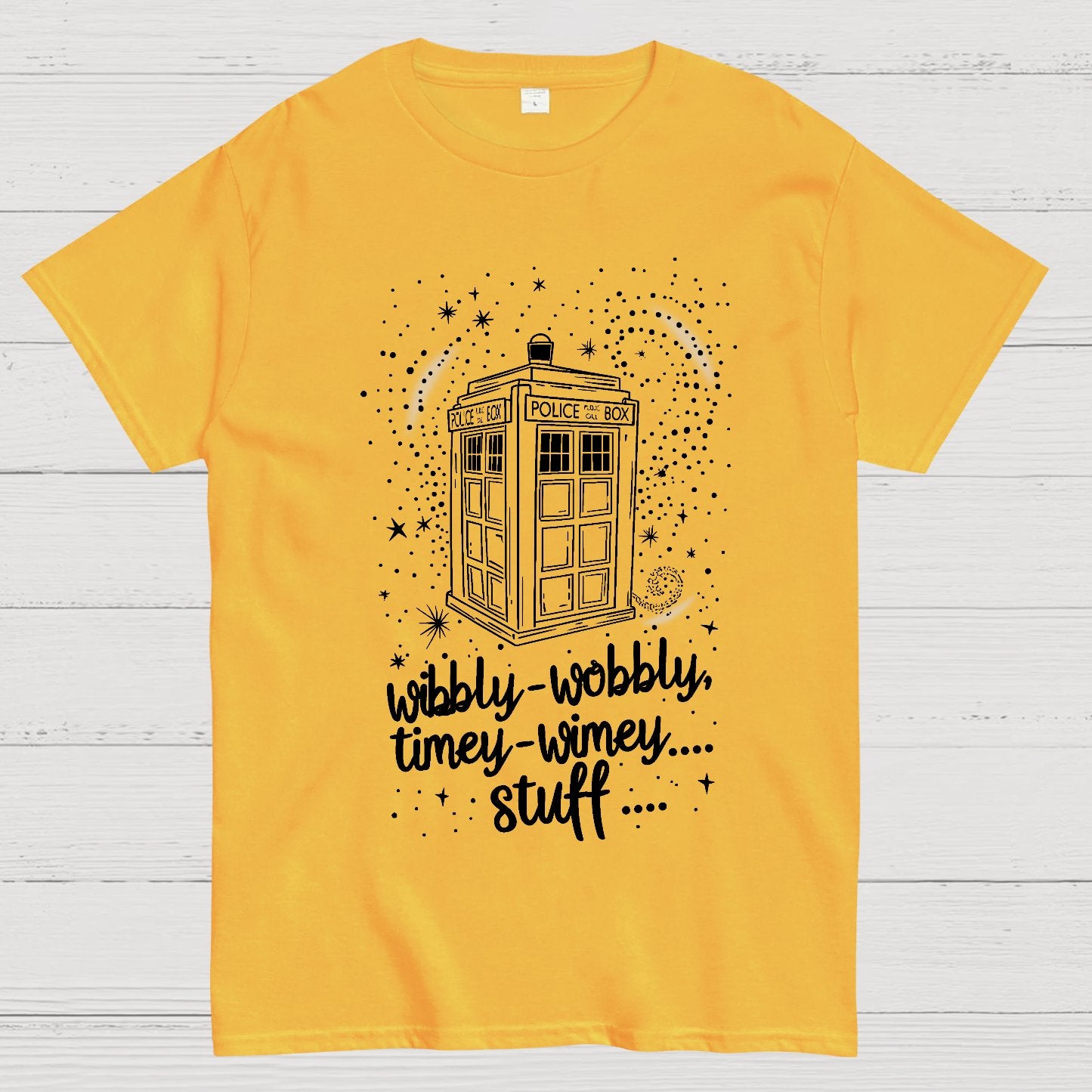 Wibbly wobbly, timey wimey Christmas Geek T-Shirt