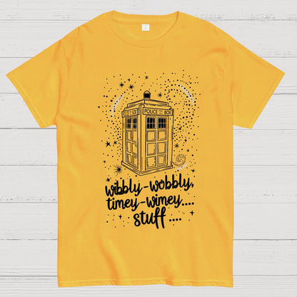 Wibbly wobbly, timey wimey Christmas Geek T-Shirt