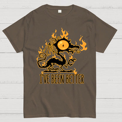 I've Been Better Scorched Crispy Dragon Geek T-Shirt