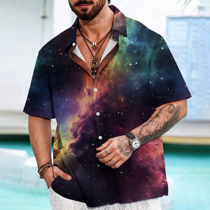 Beautiful Nebula Geeky Shirt
