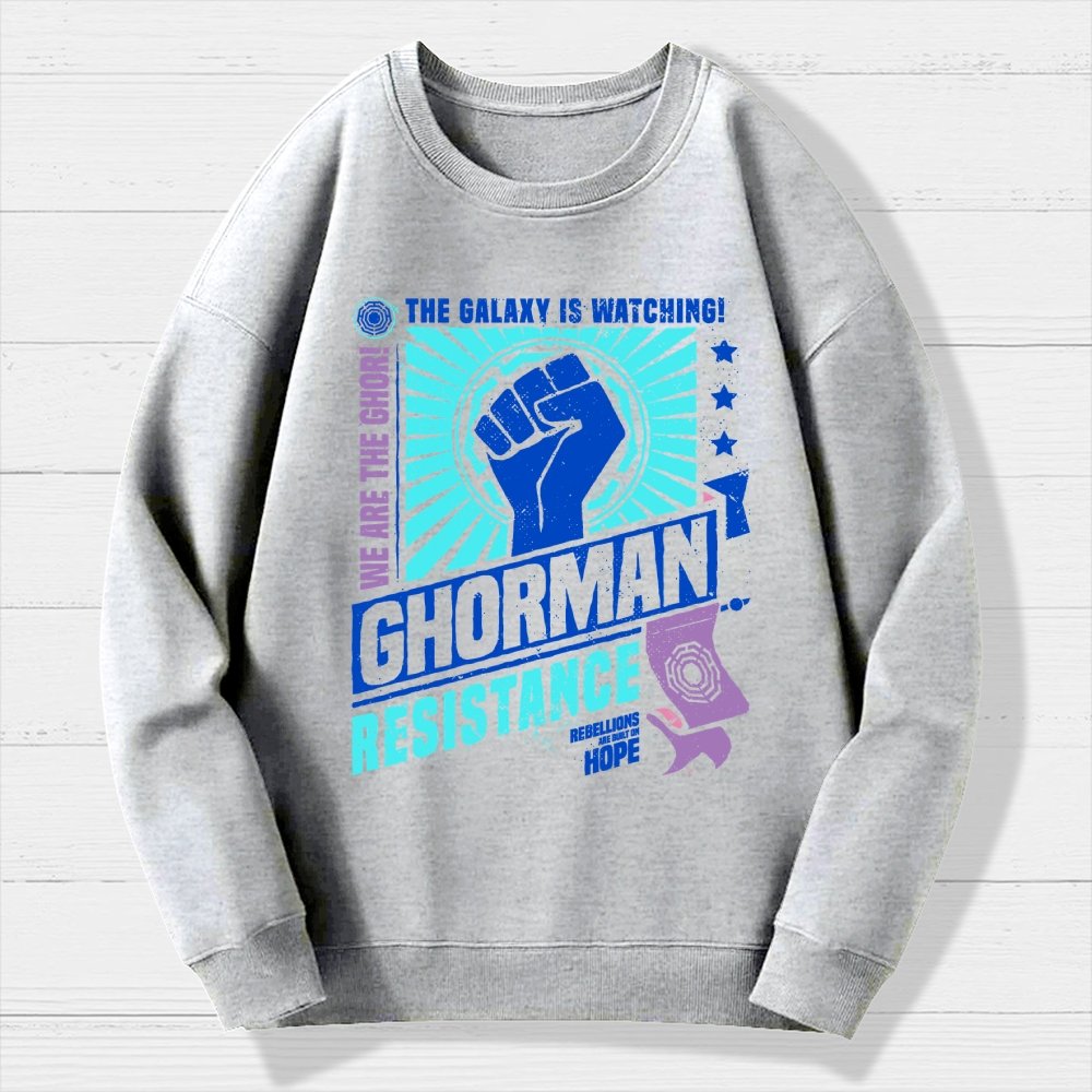 Galactic Resistance Geek Cotton Sweatshirt
