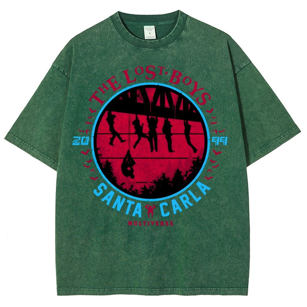 Futuristic Wanderers 2099 Vintage Distressed T-shirt