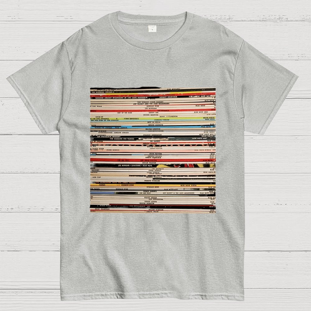 Vintage Vinyl Records Unisex Geek T-Shirt