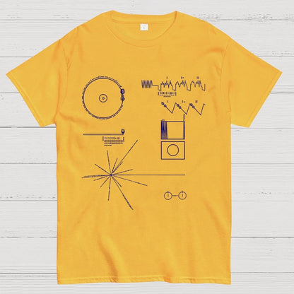 The Voyager Golden Record Geek T-Shirt