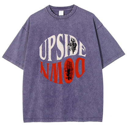 Upside Down Vintage Distressed T-shirt