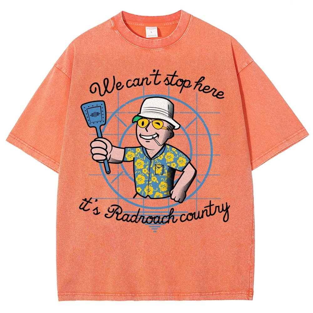 We Can’t Stop Here Vintage Distressed T-shirt