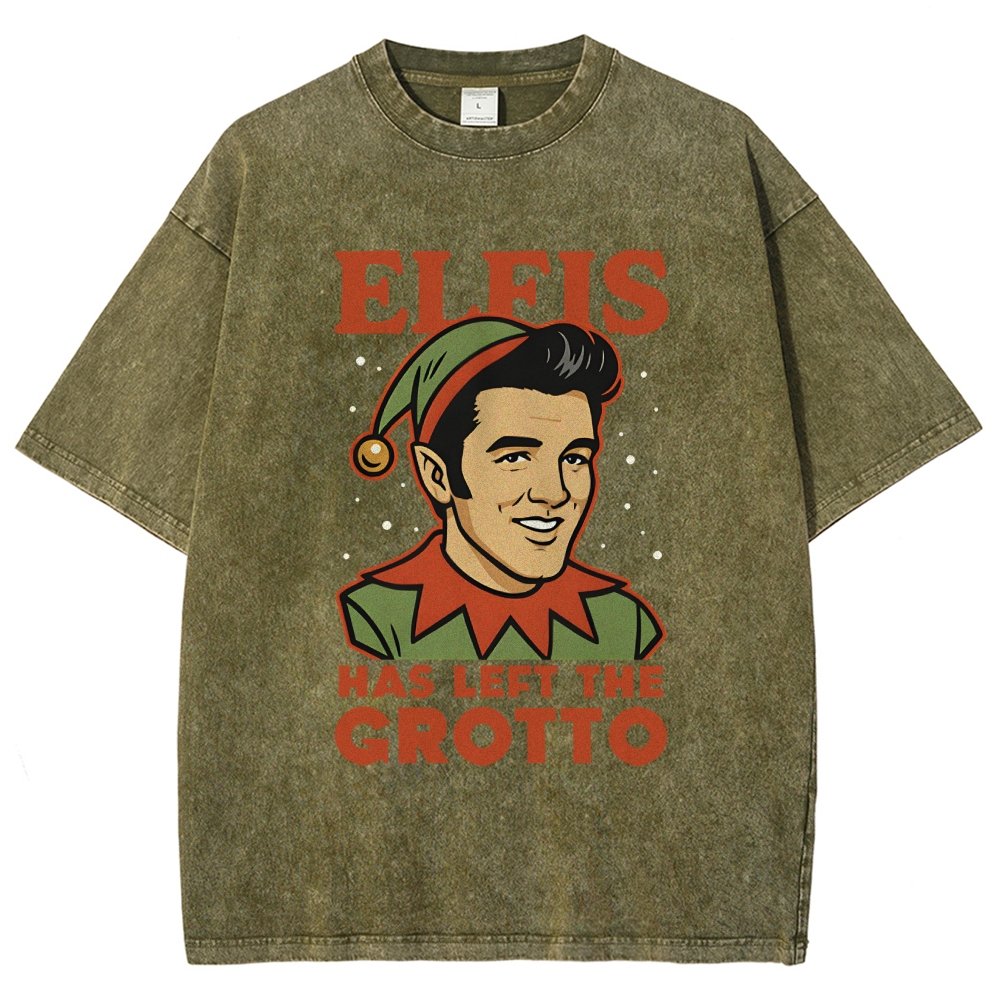 Elfis Vintage Distressed T-shirt