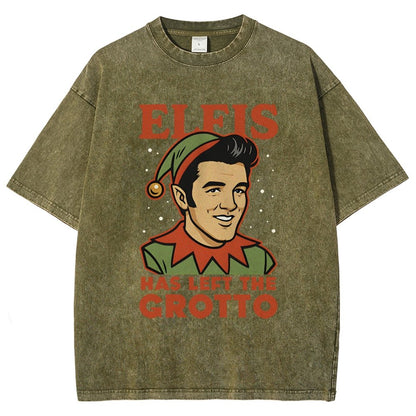 Elfis Vintage Distressed T-shirt