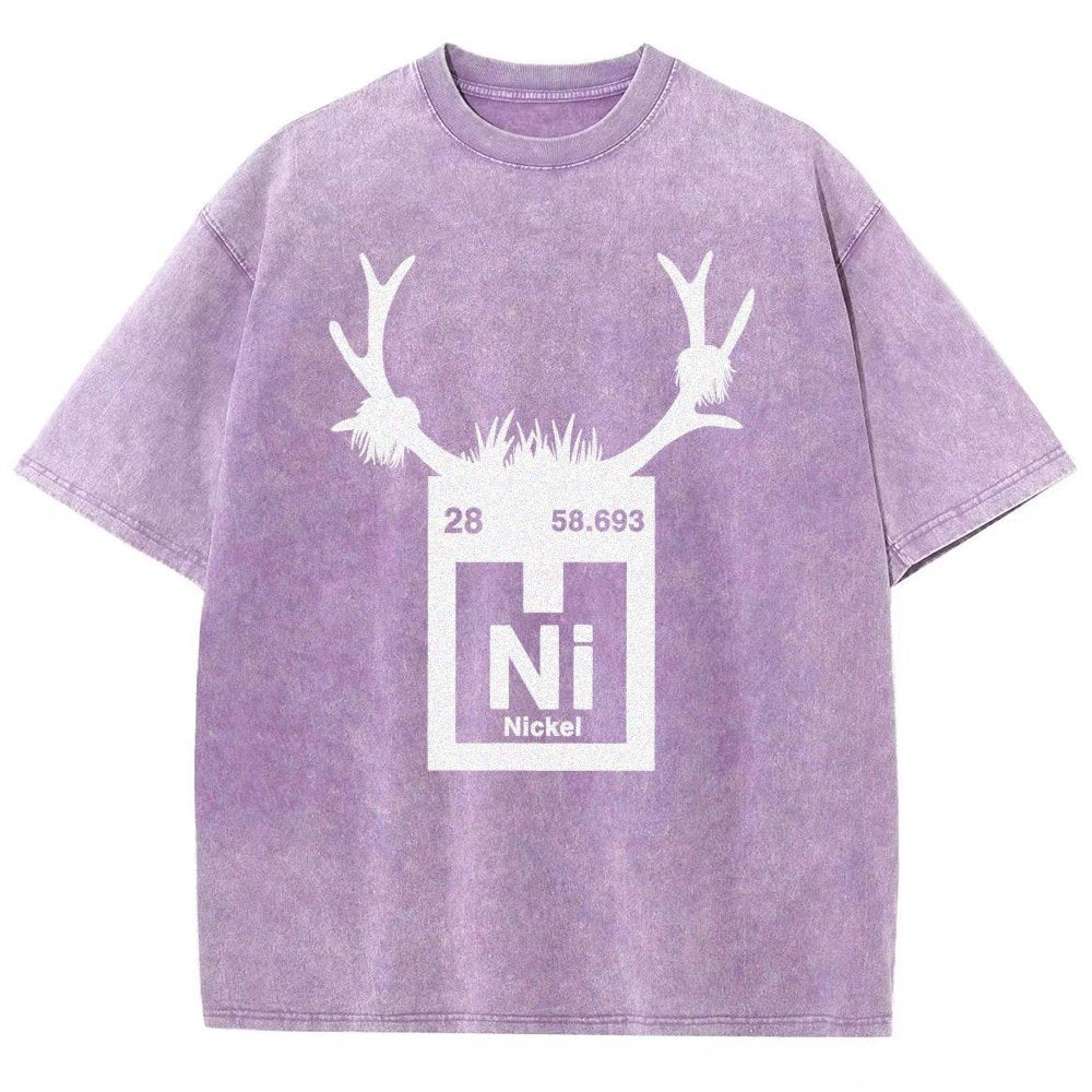 Ni Element Vintage Distressed T-shirt