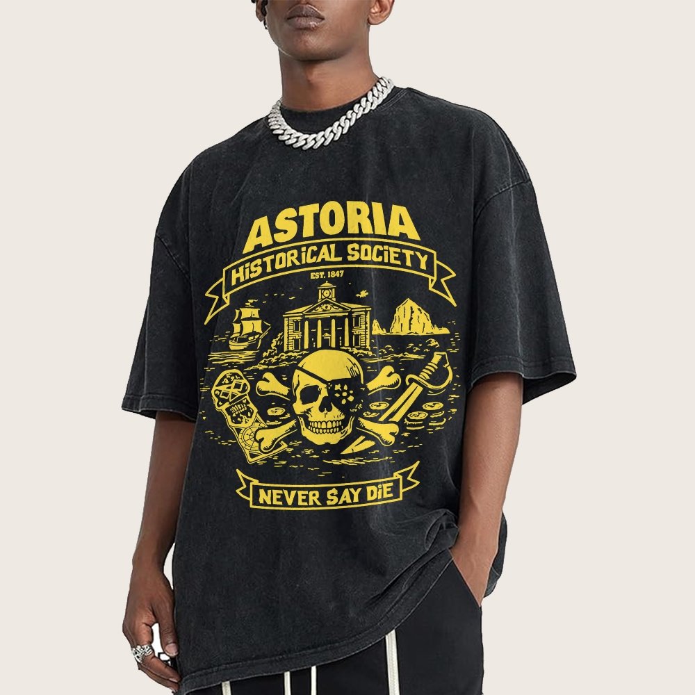 Astoria Historical Society Vintage Distressed T-shirt