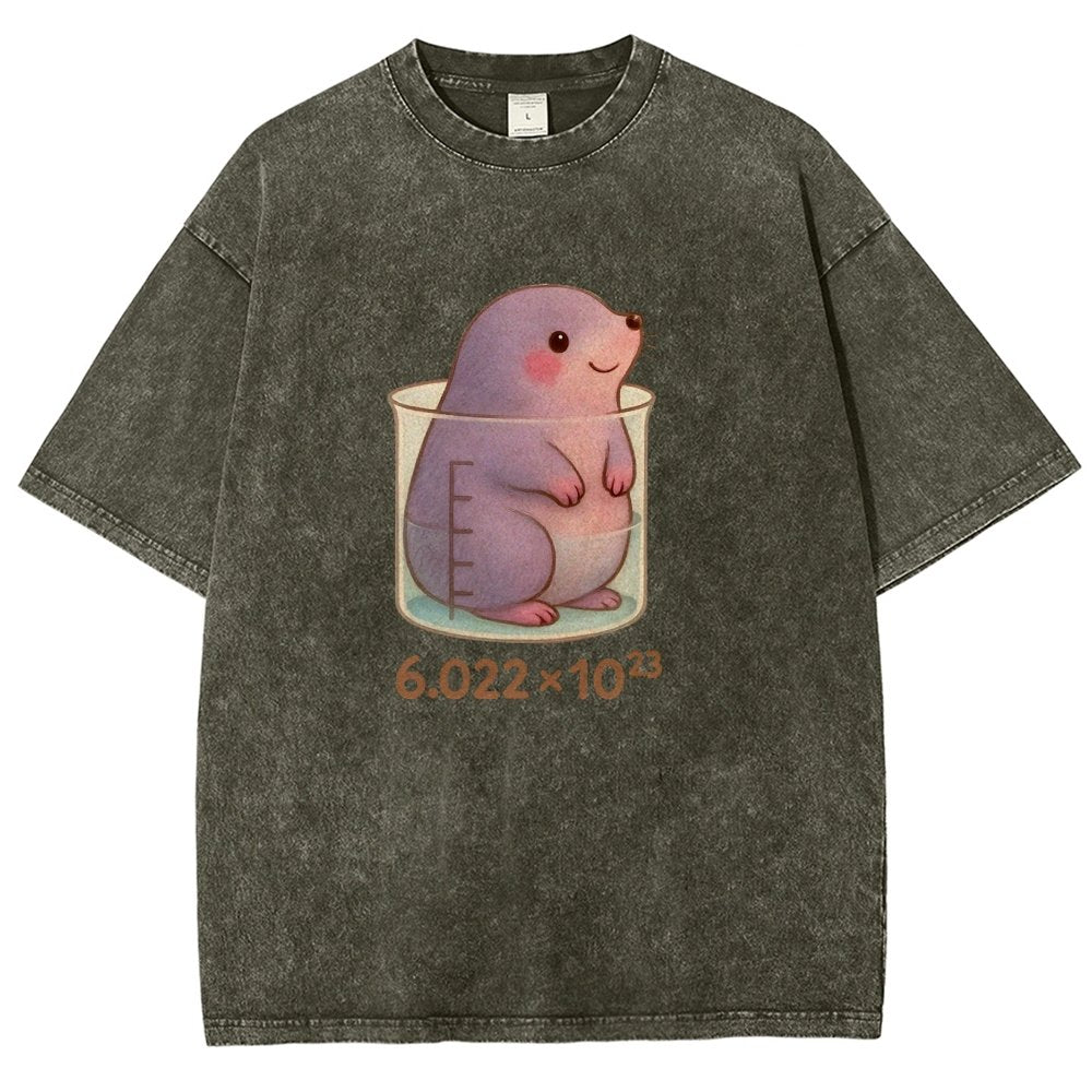 One Mole Per Litre Vintage Distressed T-shirt
