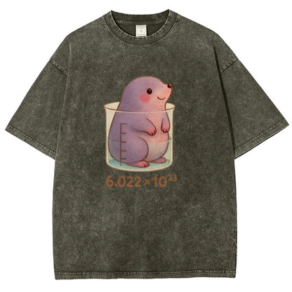 One Mole Per Litre Vintage Distressed T-shirt