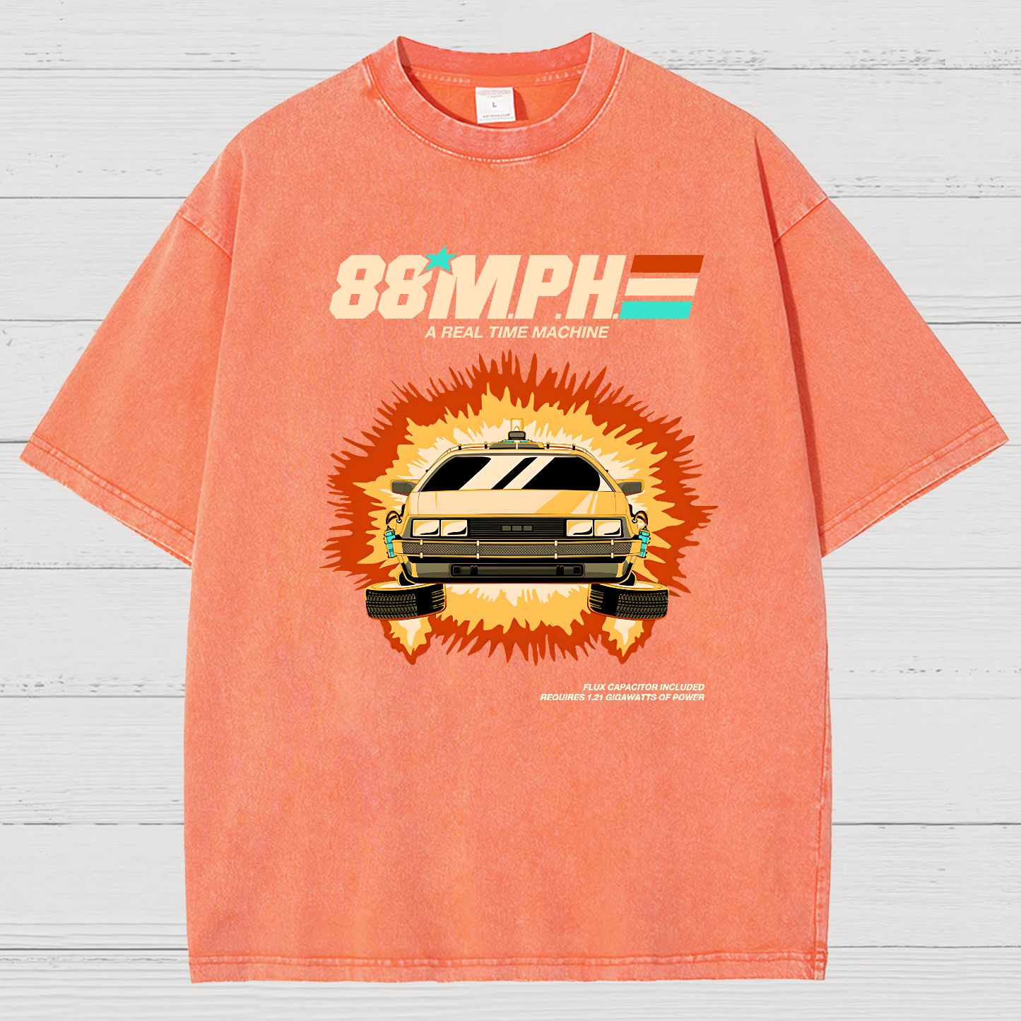 A Real Time Machine Vintage Distressed T-shirt