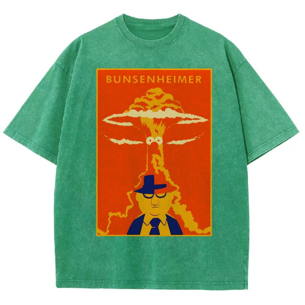 Bunsenheimer ！Vintage Distressed T-shirt