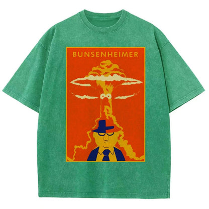 Bunsenheimer ！Vintage Distressed T-shirt