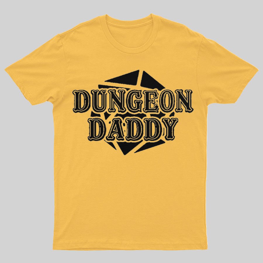 Dungeon Daddy Game Geeky T-Shirt