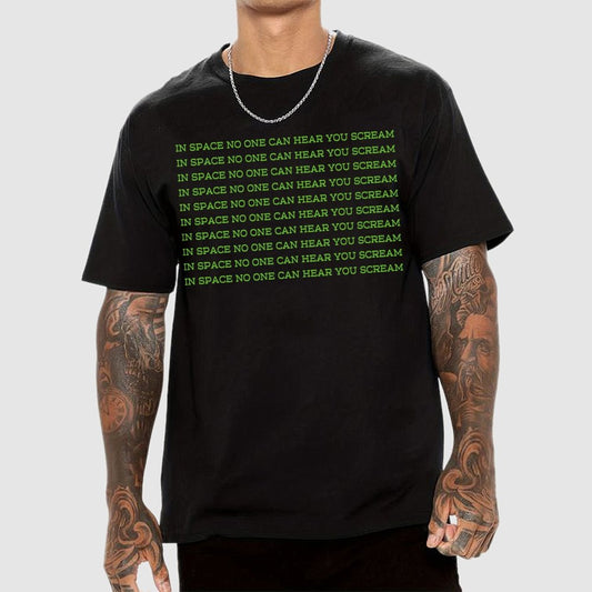 In space, no one can hear you scream Geek T-Shirt