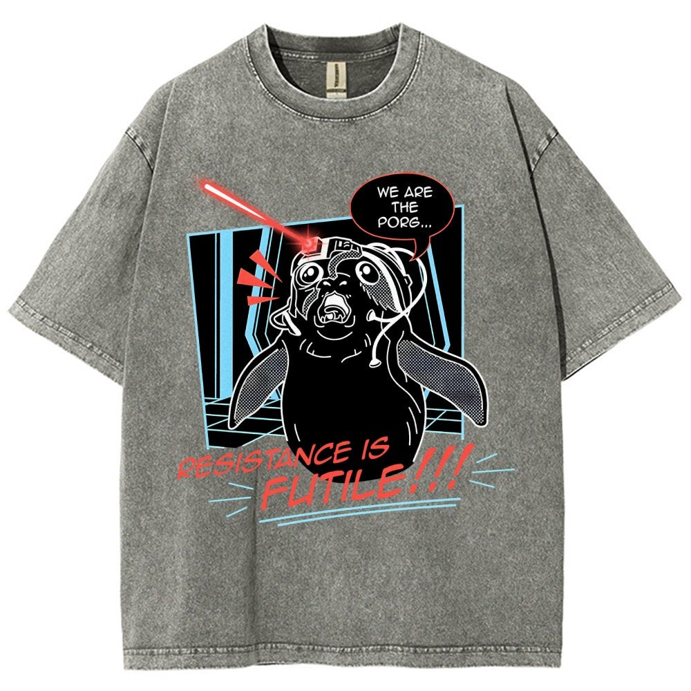 We Are Unstoppable Is Futile   Vintage Distressed T-shirt