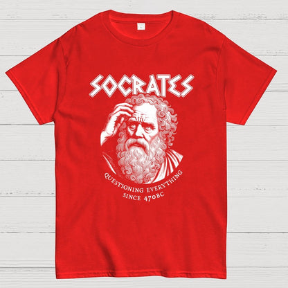 Socrates Questioning Everything Geek T-Shirt
